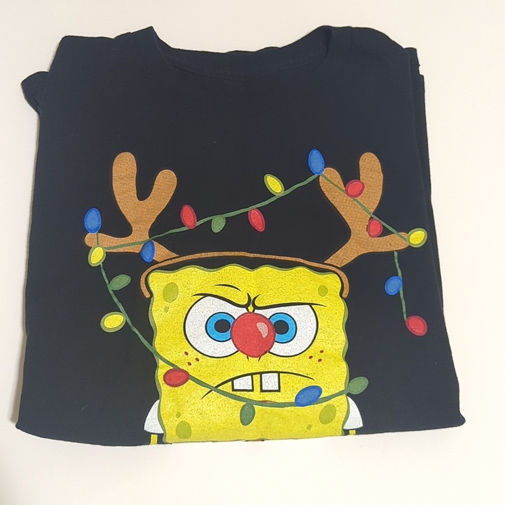 SpongeBob Short Sleeve Christmas Tee (3 for $20 SALE)